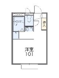 レオパレスマ・メゾンティーワイズの物件間取画像